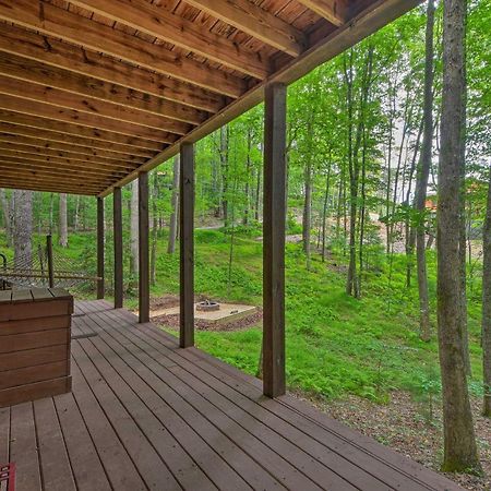 Pinot And Pine Chic Log Cabin About 5 Mi To บลูริดจ์ ภายนอก รูปภาพ