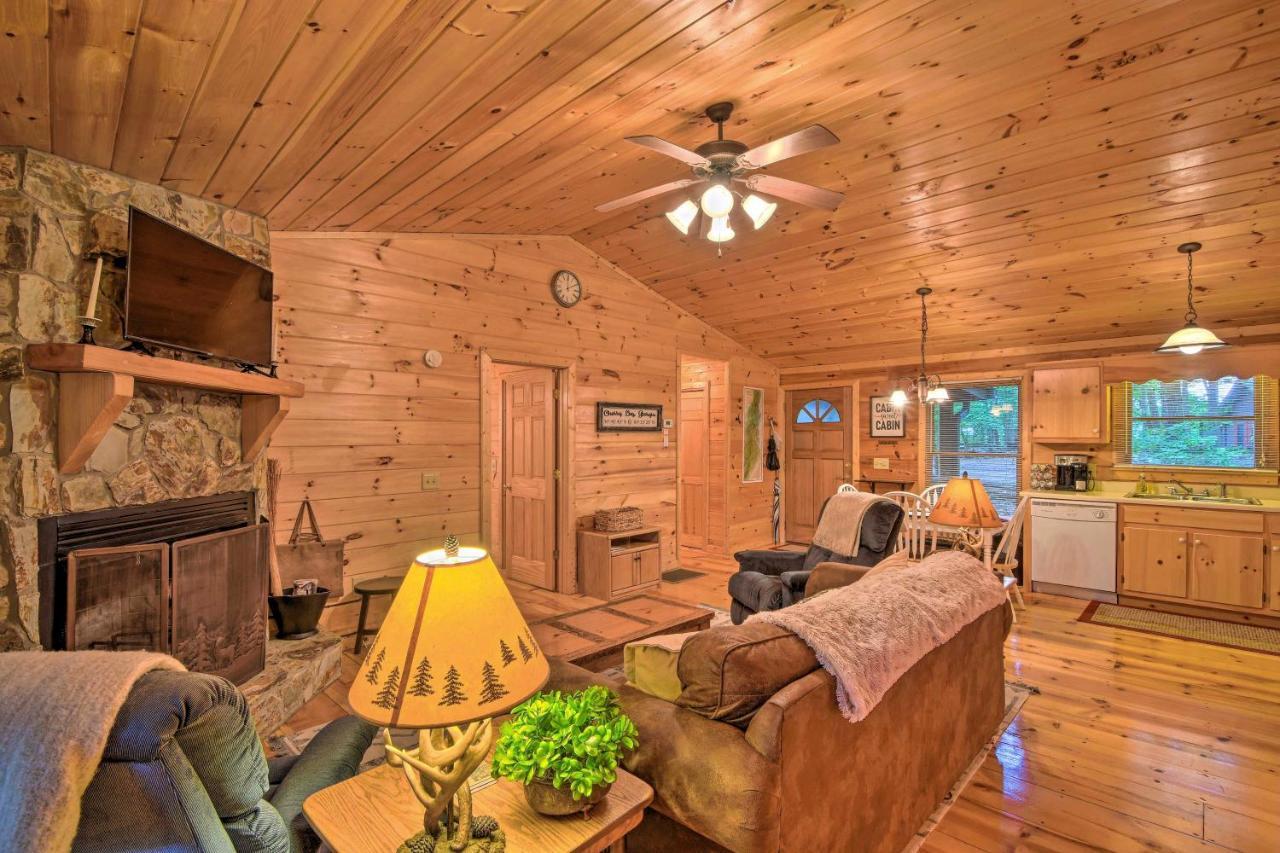 Pinot And Pine Chic Log Cabin About 5 Mi To บลูริดจ์ ภายนอก รูปภาพ
