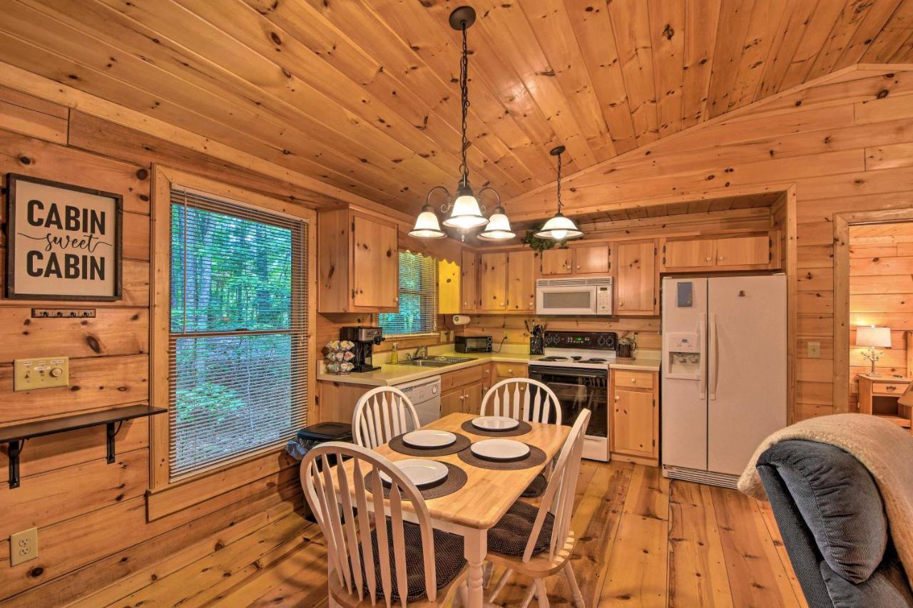 Pinot And Pine Chic Log Cabin About 5 Mi To บลูริดจ์ ภายนอก รูปภาพ