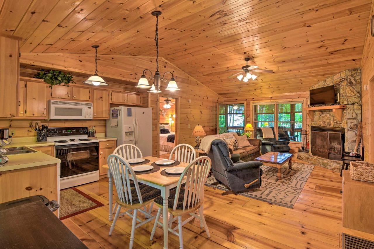 Pinot And Pine Chic Log Cabin About 5 Mi To บลูริดจ์ ภายนอก รูปภาพ