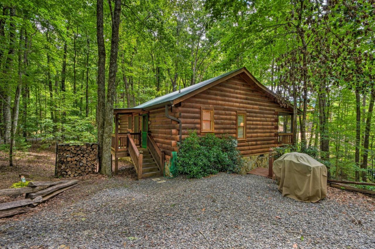 Pinot And Pine Chic Log Cabin About 5 Mi To บลูริดจ์ ภายนอก รูปภาพ