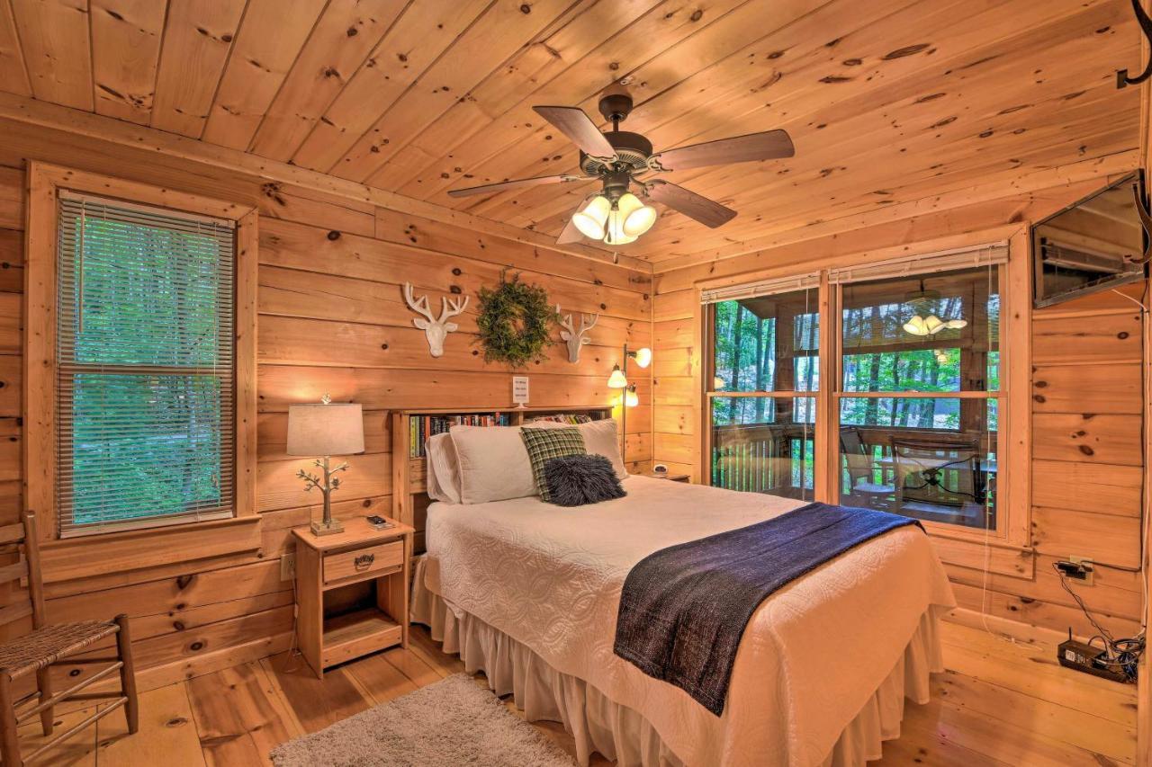 Pinot And Pine Chic Log Cabin About 5 Mi To บลูริดจ์ ภายนอก รูปภาพ