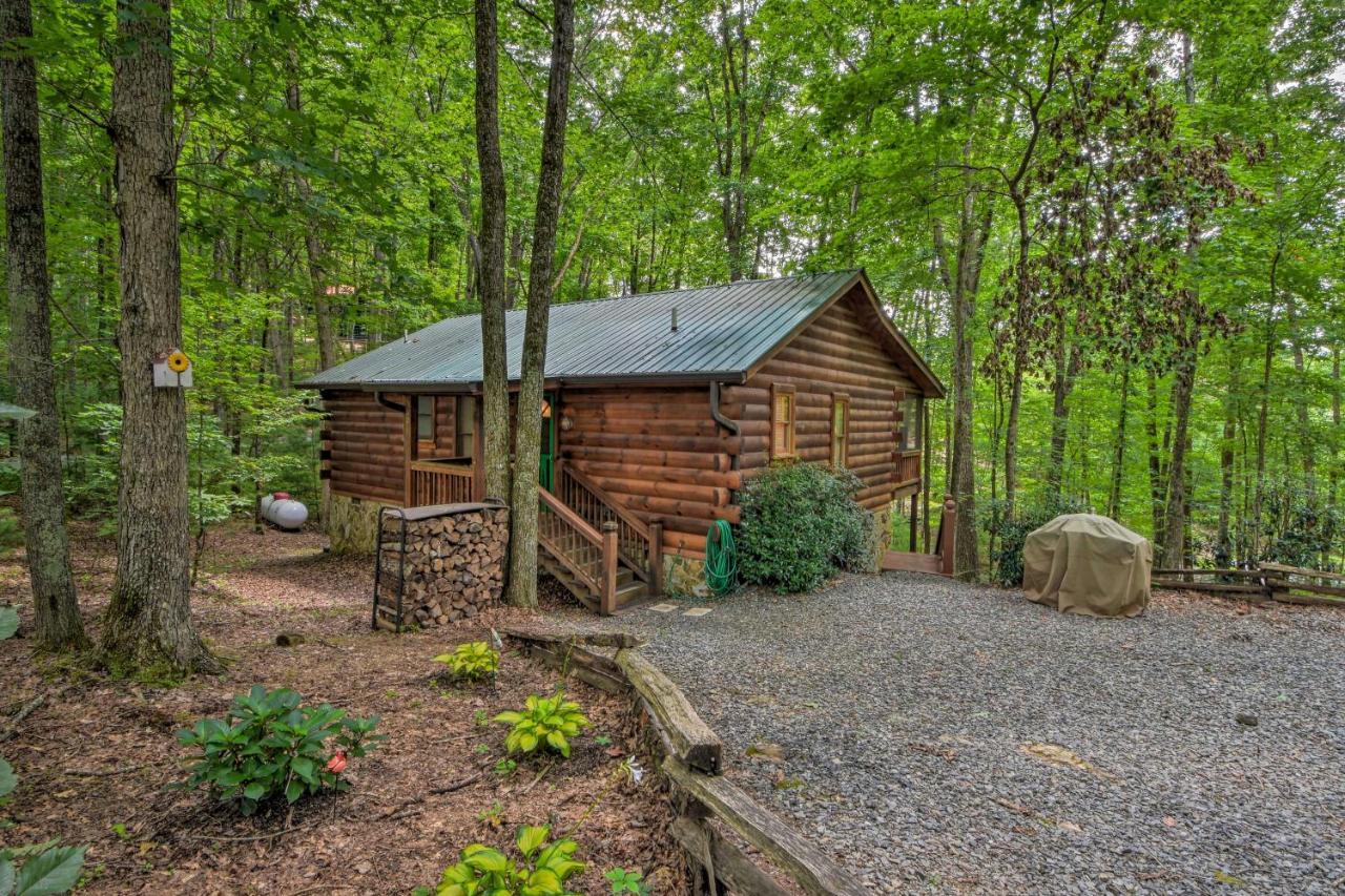 Pinot And Pine Chic Log Cabin About 5 Mi To บลูริดจ์ ภายนอก รูปภาพ