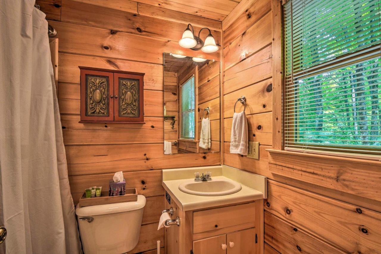 Pinot And Pine Chic Log Cabin About 5 Mi To บลูริดจ์ ภายนอก รูปภาพ