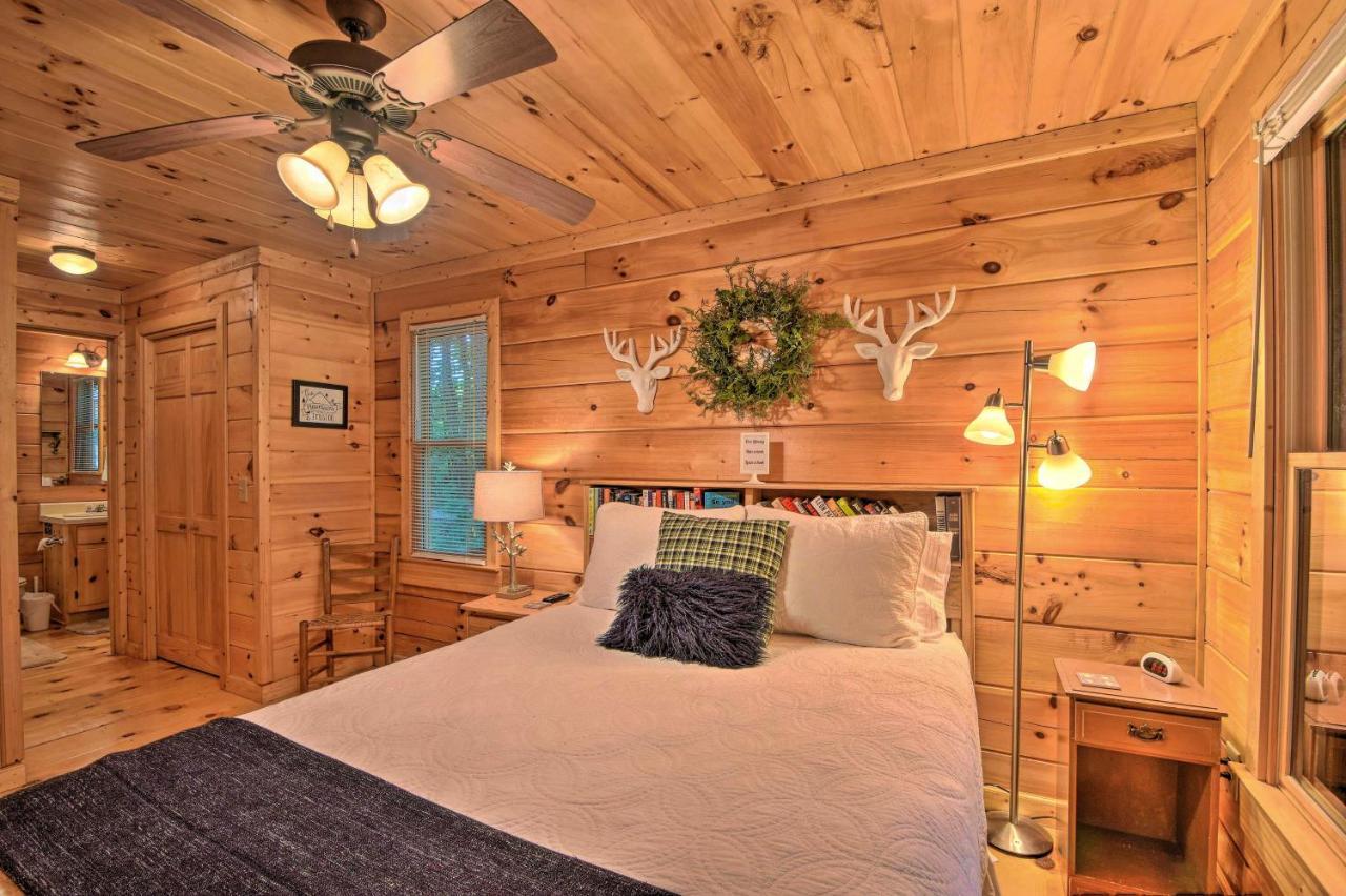 Pinot And Pine Chic Log Cabin About 5 Mi To บลูริดจ์ ภายนอก รูปภาพ