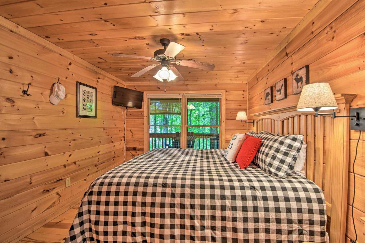 Pinot And Pine Chic Log Cabin About 5 Mi To บลูริดจ์ ภายนอก รูปภาพ