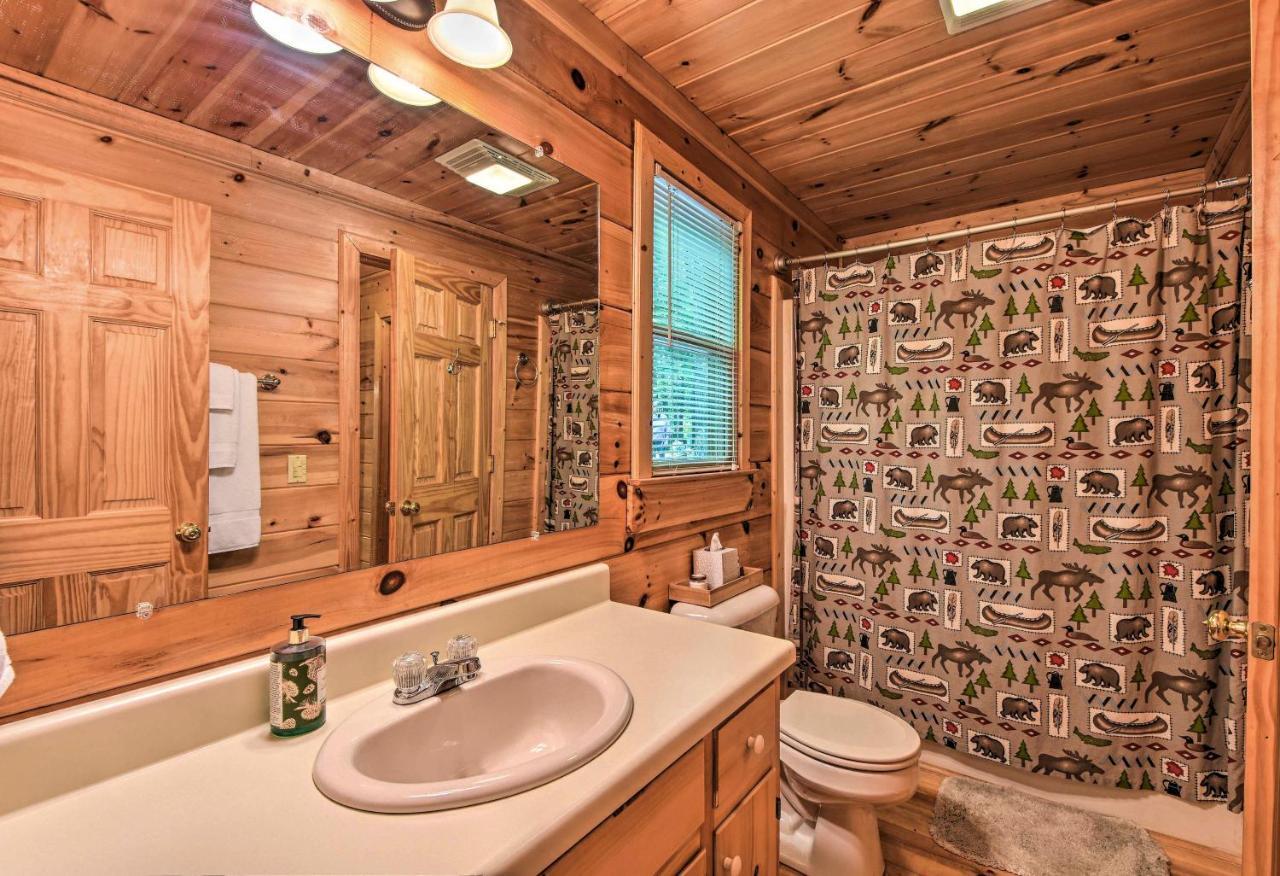 Pinot And Pine Chic Log Cabin About 5 Mi To บลูริดจ์ ภายนอก รูปภาพ